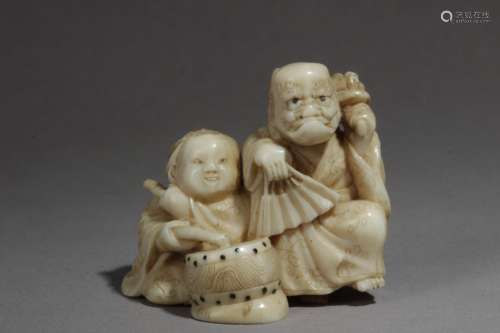 A mid 19th century Japanese netsuke from Edo period