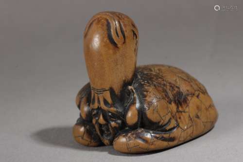 An early 19th century Japanese netsuke from Meiji period