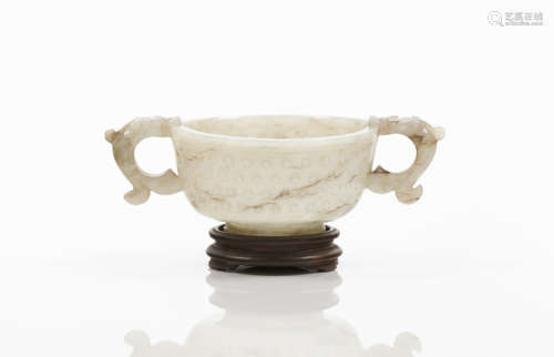 A jade libation cup