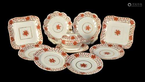 A selection of mostly Worcester porcelain