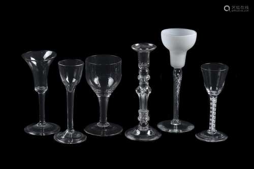 An assortment of glass