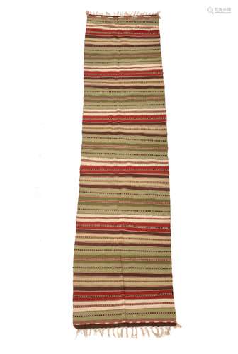 A Kilim runner