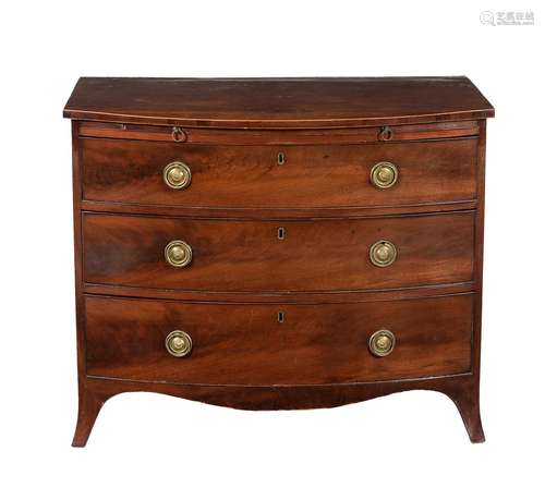 A Regency mahogany chest of drawers