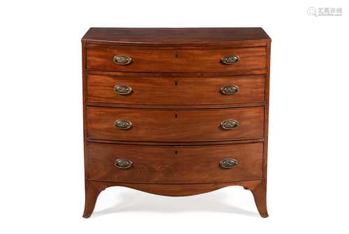 A Regency mahogany chest of drawers