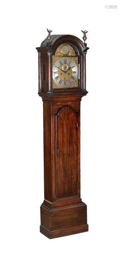 A George III oak longcase clock