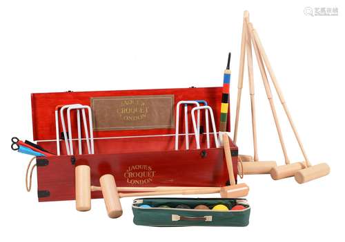 A Jacques croquet set