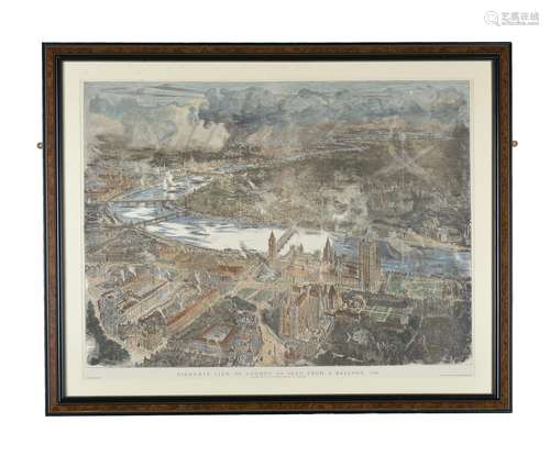 After W. L. Wyllie and H. W. Brewer, A Bird's Eye View of London as seen from a Balloon