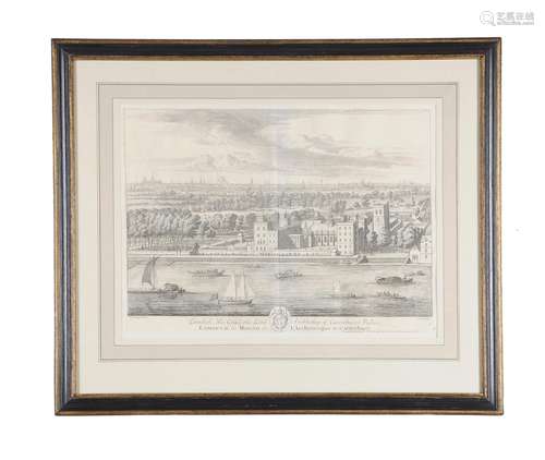 After Leonard Knyff (Dutch 1650-1721), A set of 10 architectural engravings