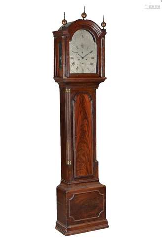 A George III mahogany longcase clock