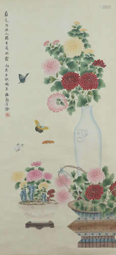 Mei Lanfang butterfly flowers