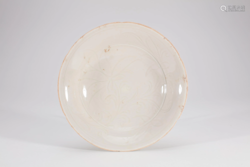 Chinese Dingyao Porcelain Lotus Bowl