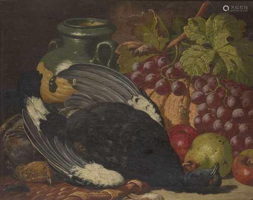 Charles Thomas Bale, British act. 1866-1895- Still life; oil on canvas, signed, 35x45.5cmPlease