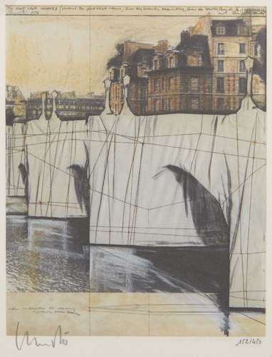 Christo and Jeanne-Claude, American 1935-2020 and 1935-2009- Christo and Jeanne-Claude, Paris!,