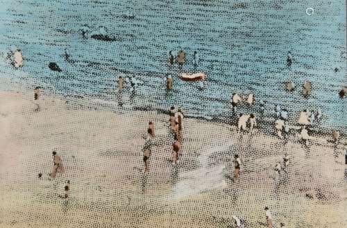 Richard Hamilton CH, British 1922-2011- Whitley Bay [Lullin 61], 1966; two hand tinted photographs