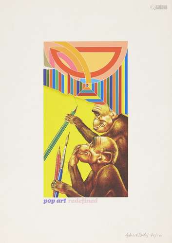 Sir Eduardo Paolozzi CBE RA, Scottish 1924-2005- Pop Art Redefined, 1971; screenprint and collage in