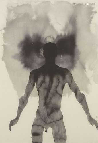 Sir Antony Gormley OBE, British b.1950- Body, 2014; giclée print on wove, signed, dated, titled, and