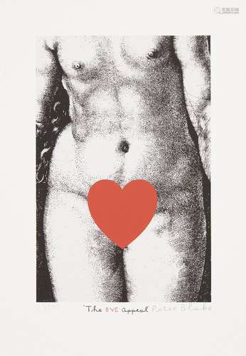 Sir Peter Blake CBE RDI RA, British b.1932- Eve, 2019; inkjet print on 330gsm Somerset Satin wove,