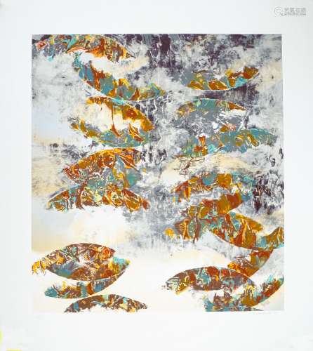 Thérèse Oulton, British b.1953- Smokescreen, 1989; screenprint in colors on wove, signed, dated