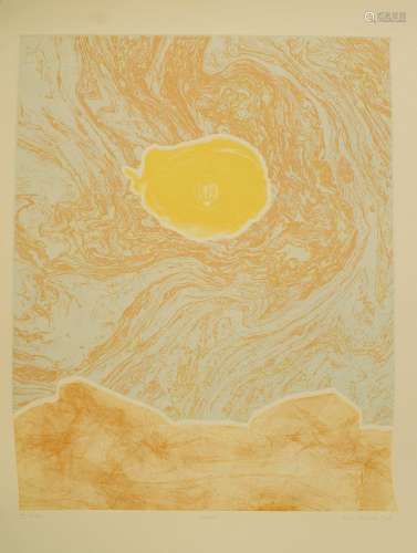 Helen Chadwick, British 1953-1996- Anatoli, 1989; etching with aquatint in colours on wove,