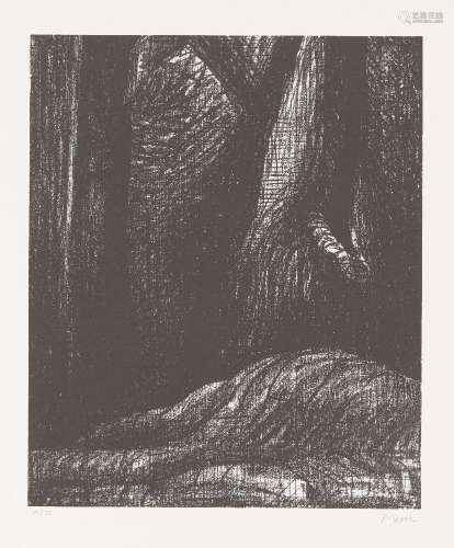 Henry Moore OM CH FBA, British 1898-1986- Cavern [Cramer 248], 1973; lithograph on wove, signed