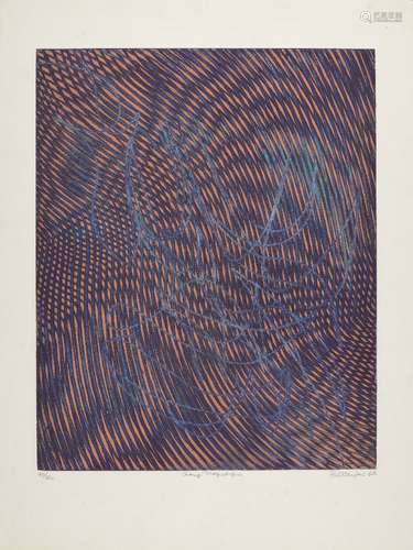 Stanley William Hayter CBE, British 1901-1988- Champ Magnétique [Black & Moorhead 301], 1966;