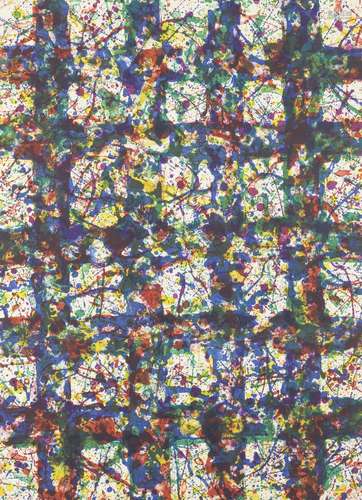 Sam Francis, American 1923-1994- Untitled, 1978; lithograph in colours on wove, signed and