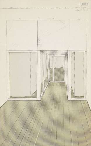 Christo and Jeanne-Claude, American 1935-2020 and 1935-2009- Corridor Store Front (project) 1966/67,