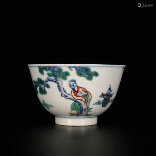 Kangxi Doucai Small Cup