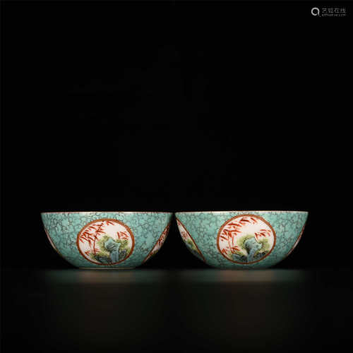 Qianlong famille rose bowl