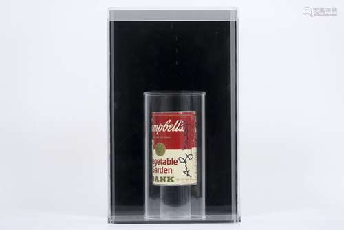 special handsigned Andy Warhol item : the famous 