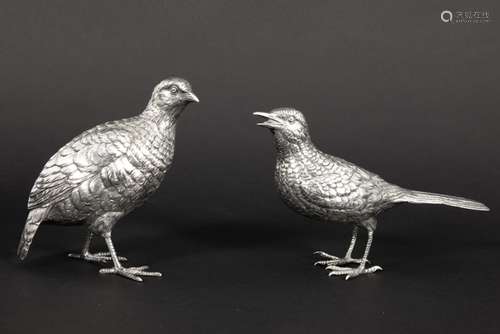 pair of antique German table bird shaped decorations in marked and Ludwig Neresheimer [...]