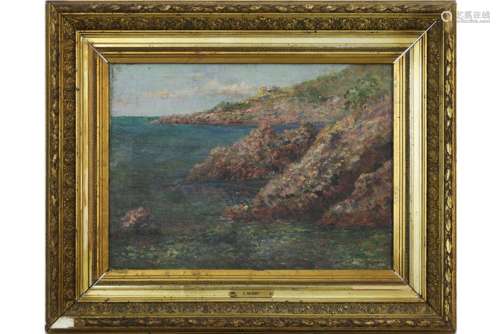 19th/20th Cent. oil on canvas - signed Claude Monet / from the cercle of (?) prov : [...]