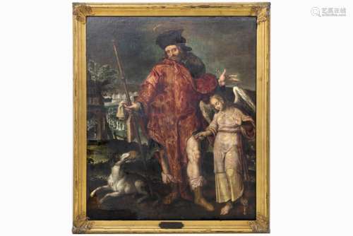 17th Cent. Flemish oil on canvas - attributed to Maarten De Vos - - DE VOS MAARTEN [...]
