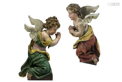 pair of 17th/18th Cent. Flemish baroque style 