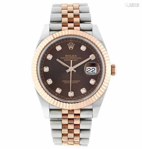 Rolex Datejust chocolate 126331 - Herenhorloge - Ca. 2019.