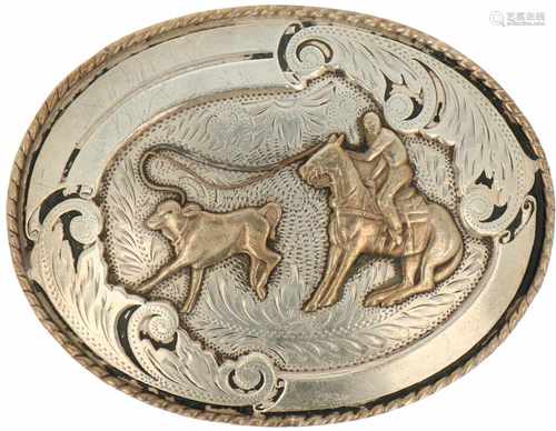 Belt Buckles zilver.