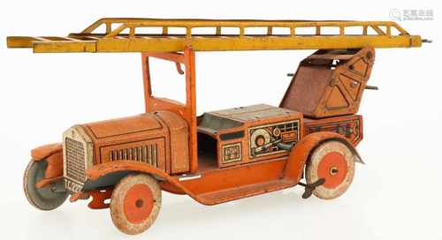 Tippco ( Tipp & co ) Brandweerwagen.