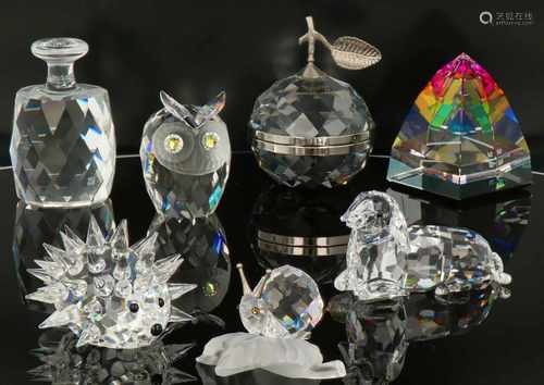 (7) delig lot Swarovski diversen .