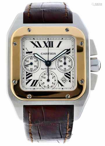 Cartier Santos 100 XL 2740 - Herenhorloge - Ca. 2009.