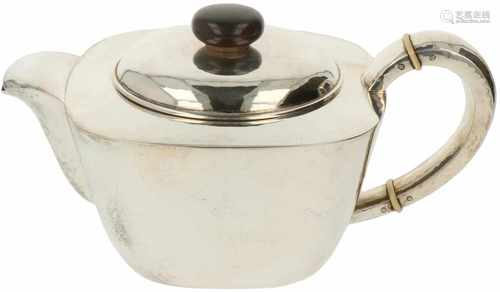 Theepot zilver.