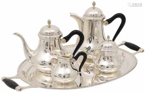 (5) Delig servies zilver.