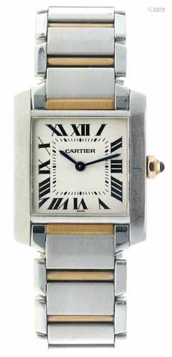 Cartier Tank Francaise 2301 - Dameshorloge - Ca. 2005.