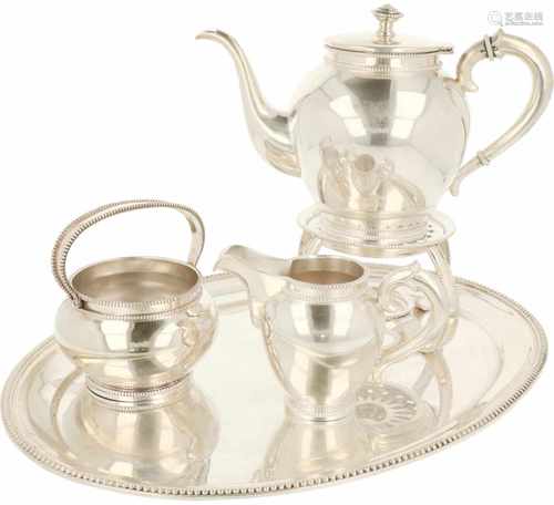 (5) Delig servies zilver.