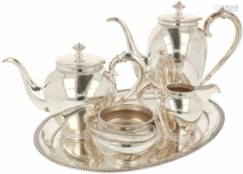 (5) Delig servies zilver.