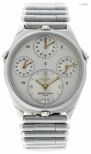 Breitling World 80840 - Herenhorloge - Ca. 1985.