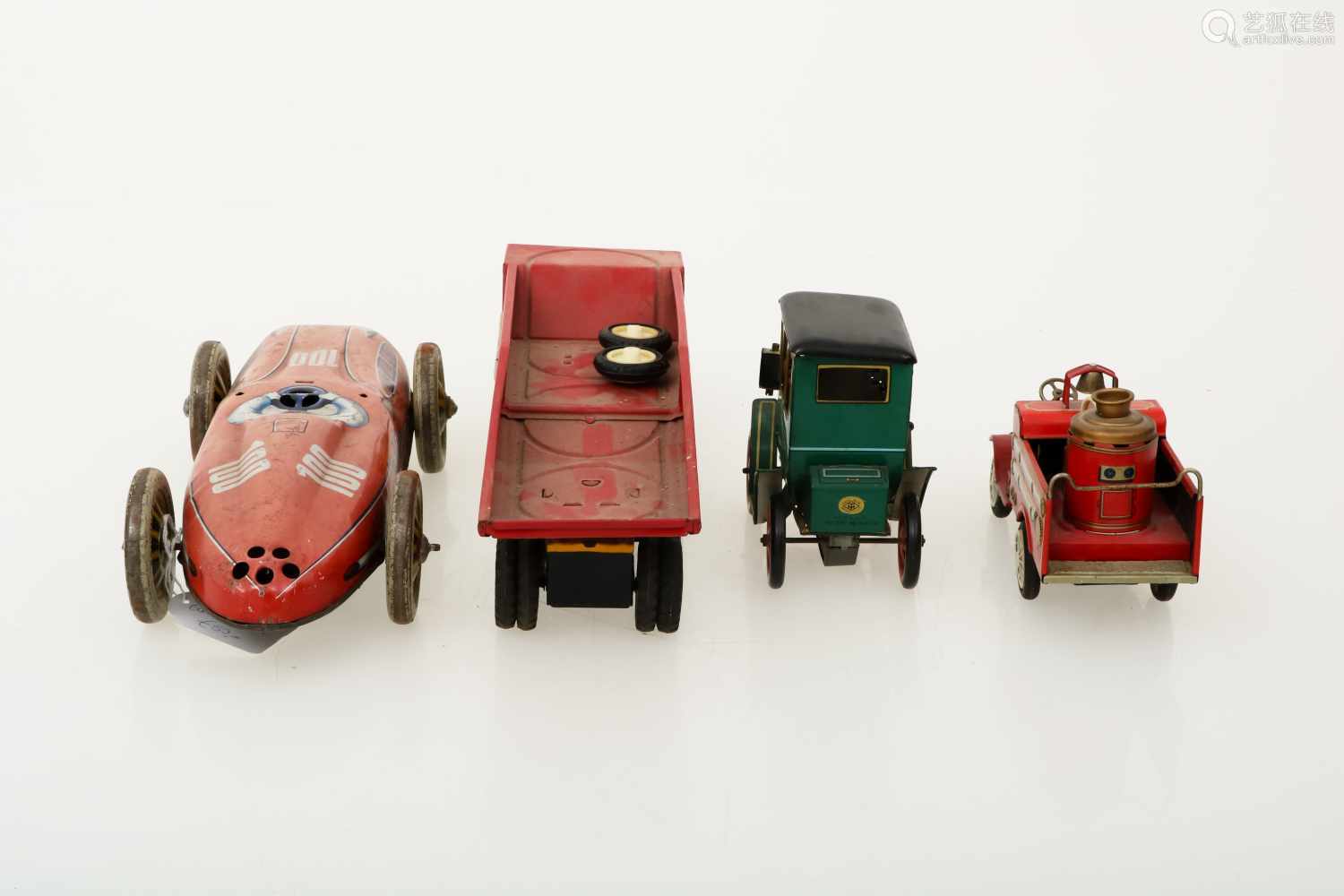 4) lot blikken speelgoed auto`s.－【Deal Price Picture】