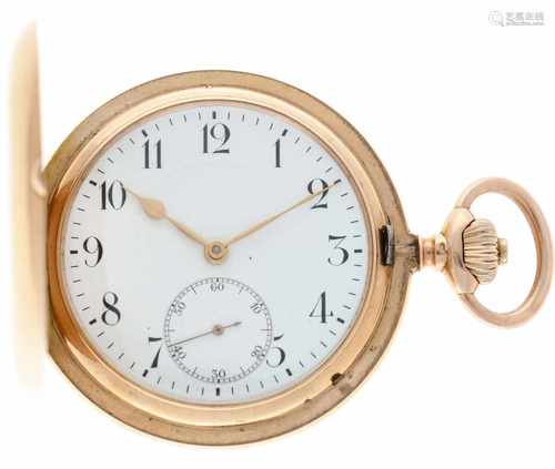 IWC - Savonette zakhorloge 14 karaat goud - Ca. 1900.