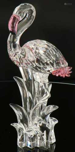 Swarovski flamingo.