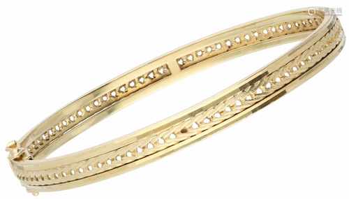 Geelgouden bangle armband - 14 kt.