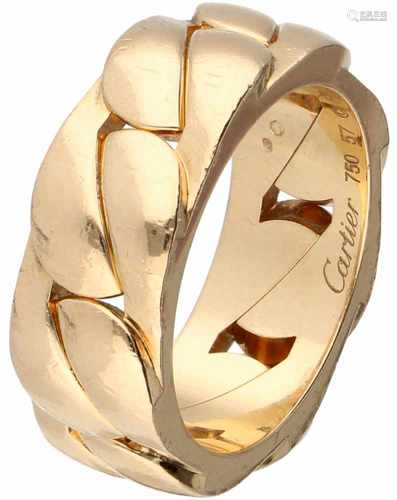 Geelgouden Cartier bandring - 18 kt.